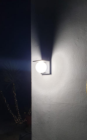 Thames Solar Globe wall light