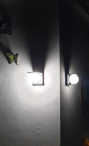 Thames Solar Globe wall light