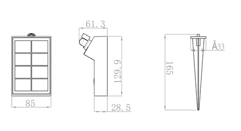 Bladon Solar Spot Lights SGL-15S